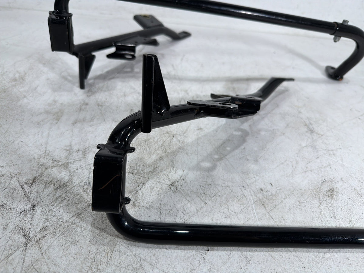 2010 Harley Street Glide Touring OEM Rear Left Right Saddlebag Guard Rails Bar