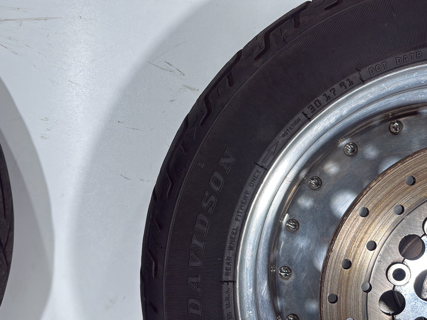1999 - 2006 Harley-Davidson Touring CVO Screamin Eagle Road King Front & Rear Wheel Rim Tire 43750-03