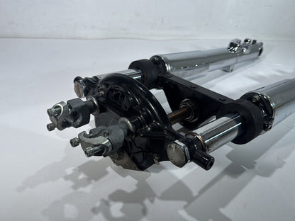 2003 Harley Electra Glide Touring Ultra FLHTCUI OEM Front Triple Tree Set & LH RH Fork Legs Sliders