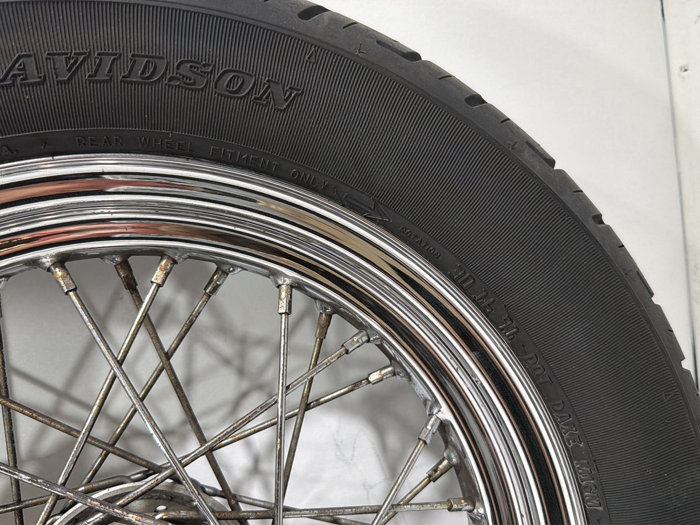 2005 Harley Sportster 1200 Roadster XL1200R OEM Front Rear Wheel Rim Tire Spoked