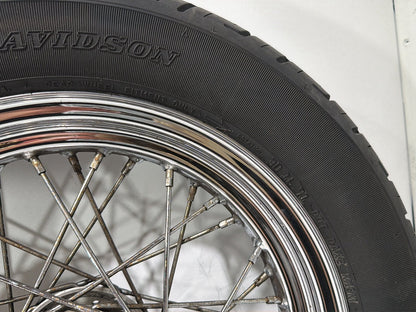 2005 Harley Sportster 1200 Roadster XL1200R OEM Front Rear Wheel Rim Tire Spoked
