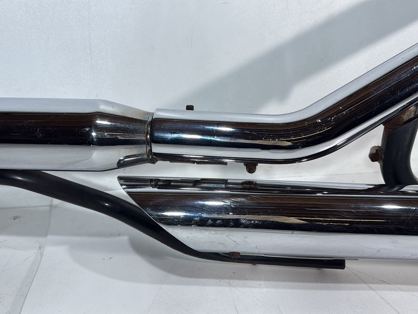 2005 Harley Dyna FXDWG Wide Glide OEM Exhaust Header Muffler Pipes Screamin Eagle