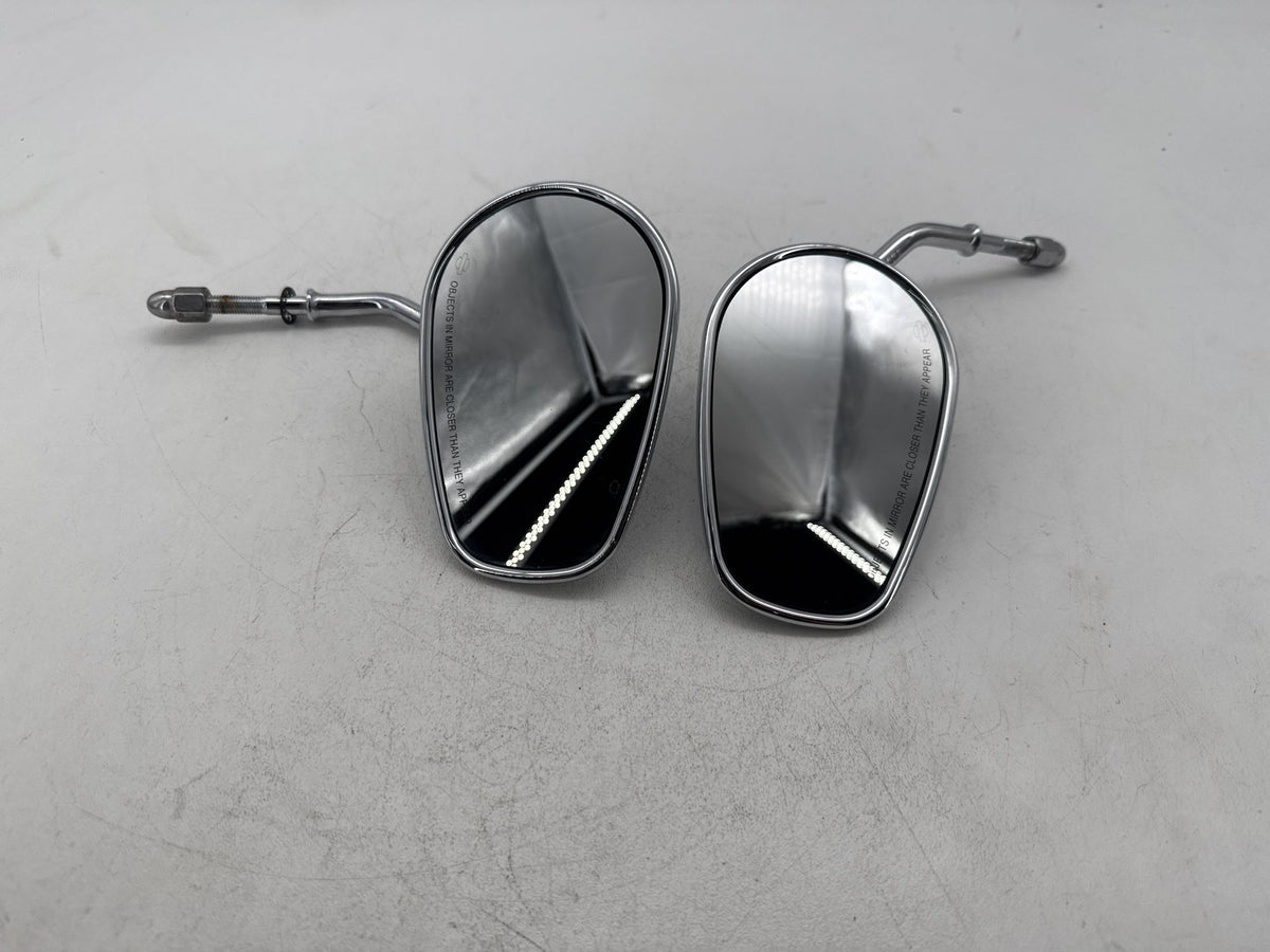 2014 Harley Softail Slim FLS OEM Left Right Rear View Mirror