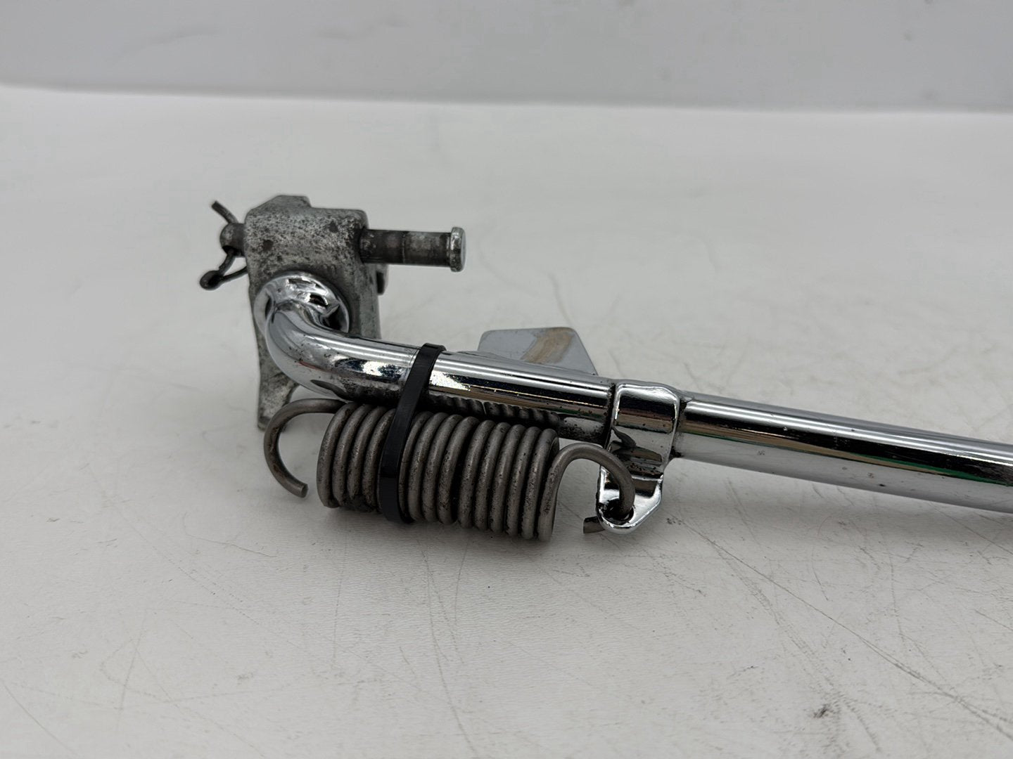 2002 Harley Dyna FXD Super Glide OEM Left Side Jiffy Kick Stand & Spring