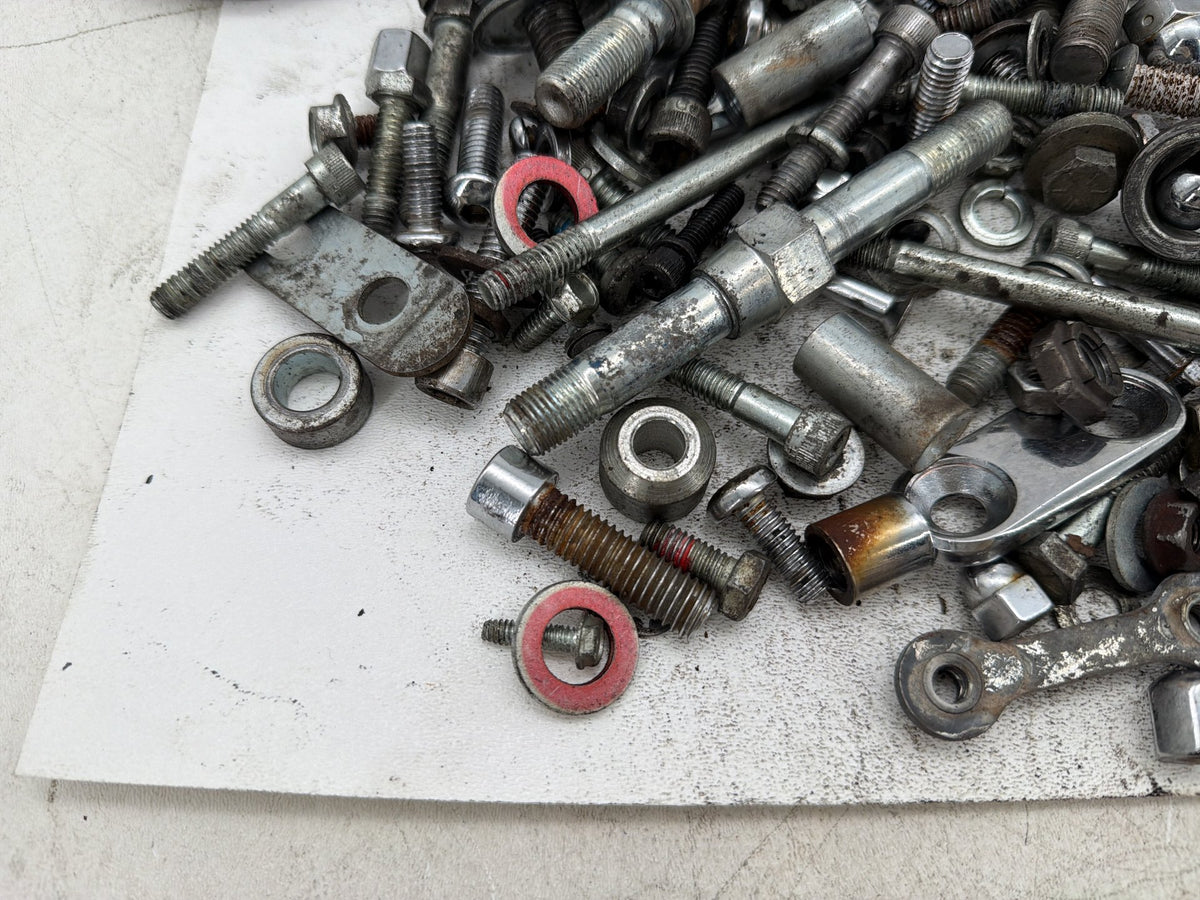 2002 Harley Dyna Wide Glide FXDWG OEM Hardware Bolts Nuts & Brackets