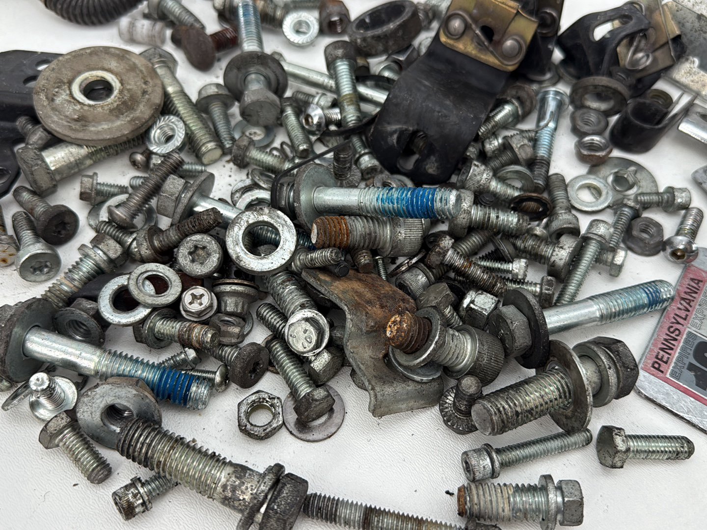 2007 Harley Street Glide Touring FLHX OEM Hardware Bolts Nuts & Brackets