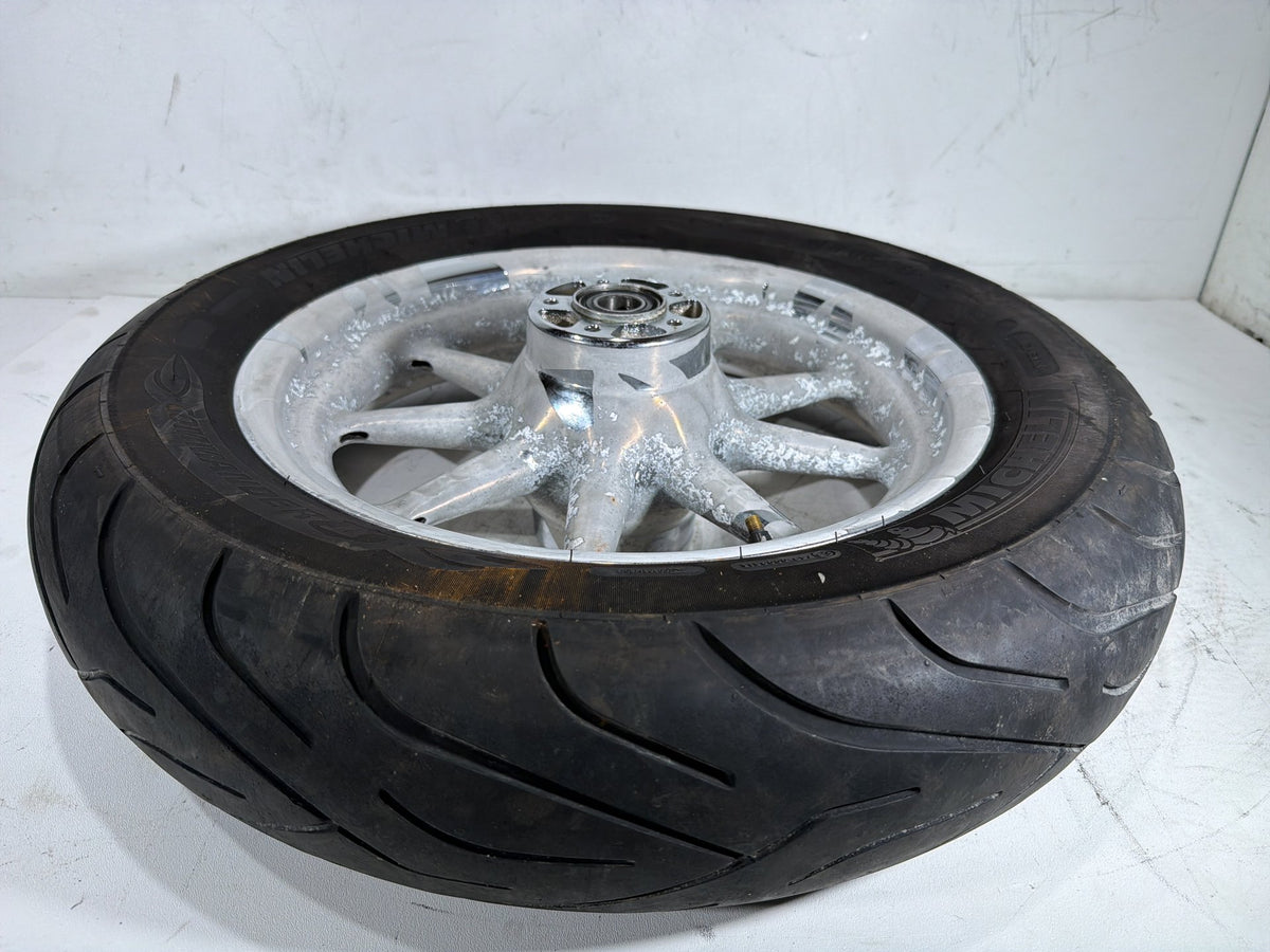 2004 Harley Electra Glide Touring Ultra OEM Front Wheel Rim Tire 130/90B16 16"