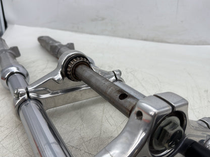 2006 Harley Sportster XL883L Low Front Triple Tree Set &amp; LH RH Fork Legs Sliders
