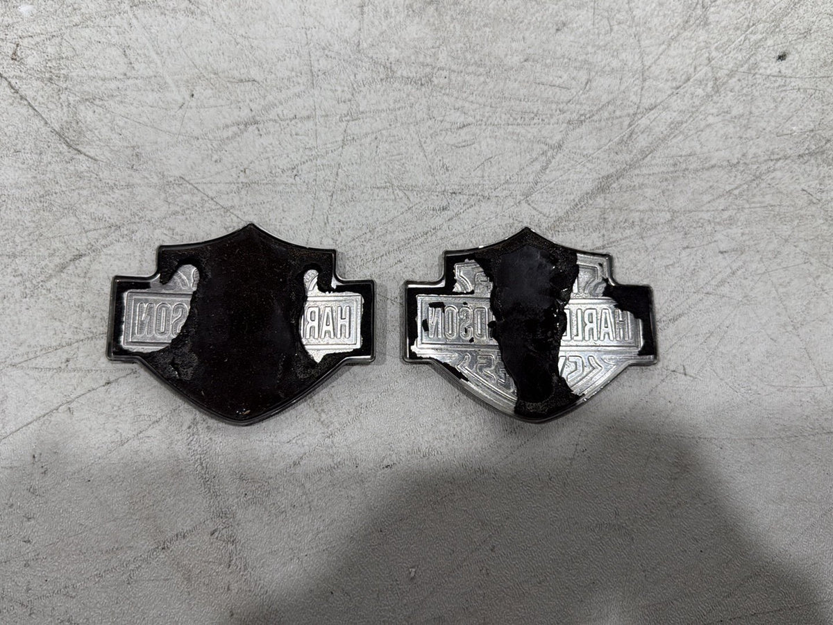 2005 Harley Dyna Wide Glide FXDWG OEM Fuel Tank Badges Trim Logo Sticker
