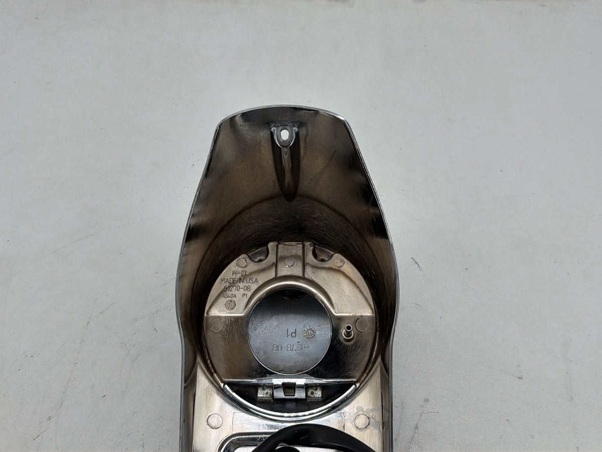 2012 Harley Electra Glide Touring Ultra OEM Fuel Gas Tank Dash Console NOKey