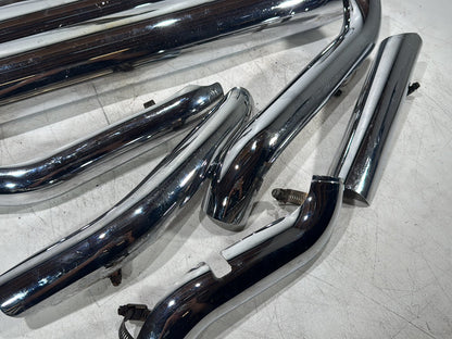 1998 Harley Touring FLHTCUI Electra Glide Ultra OEM Exhaust Header Pipes Muffler