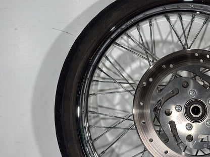 2004 - 2013 Harley-Davidson Sportster 1200 Custom Front Wheel Rim Tire Spoked 44610-05