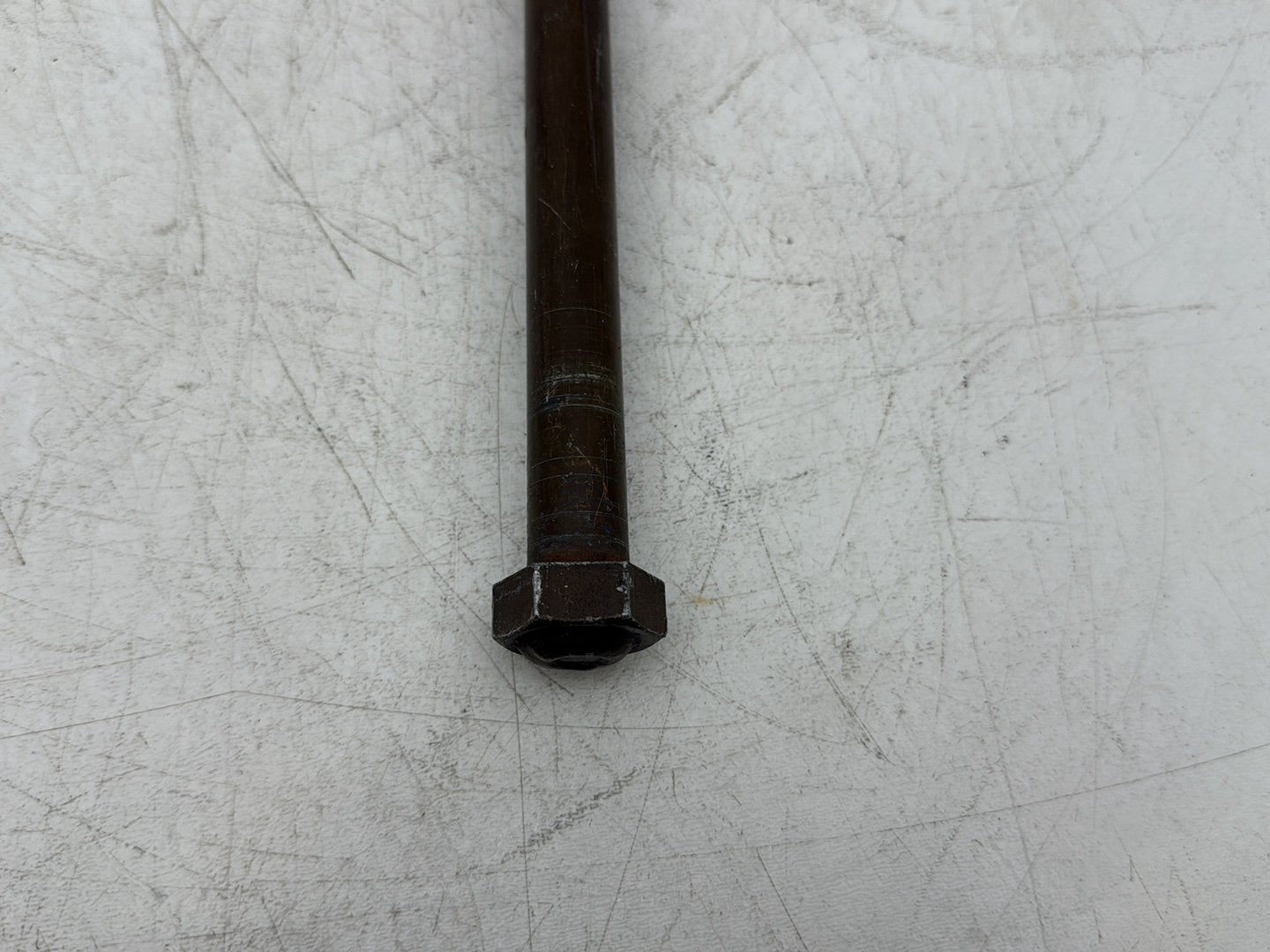 2005 Harley Dyna FXDWG Wide Glide OEM Rear Fork Swingarm Pivot Bolt Shaft