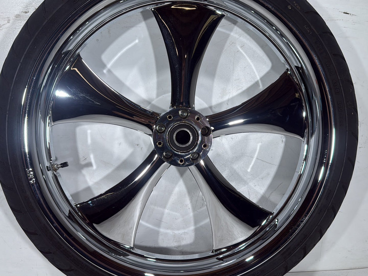 2007 Harley Street Glide Touring FLHX OEM Front Wheel Rim Tire