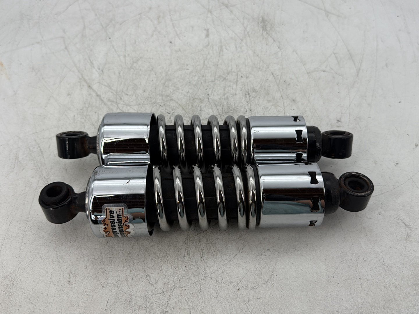 1997 Harley Sportster 1200 Custom XL1200C OEM Rear Left Right Shock Absorbers 12"