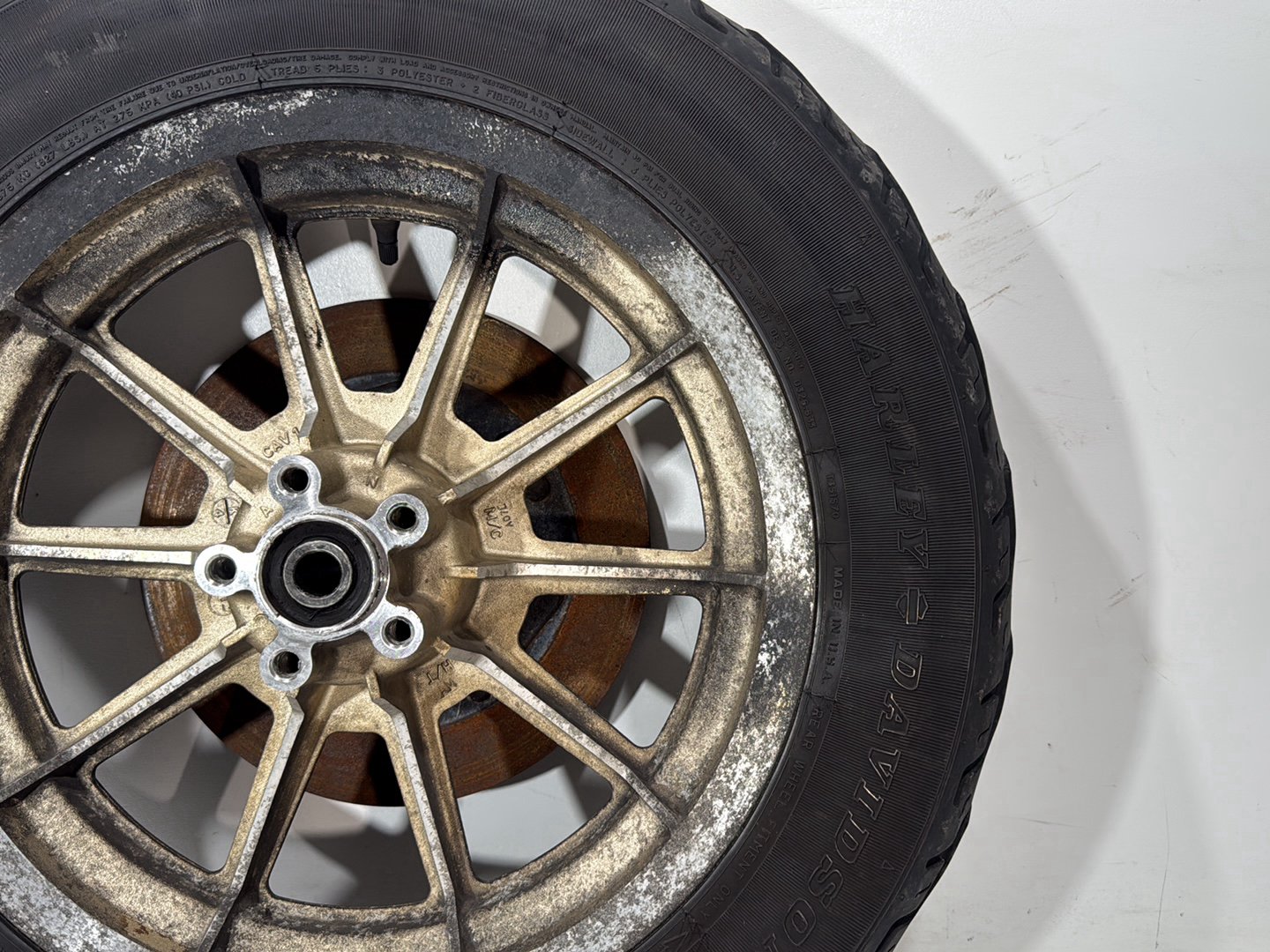 1995 Harley Touring FLHTCI Electra Glide Classic OEM Rear Wheel Rim Tire