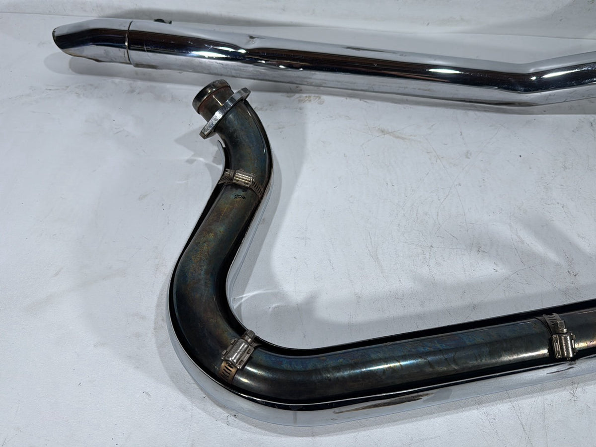 1997 Harley Softail Fat Boy FLSTF OEM Exhaust System Header Pipe- NO BRACKET-