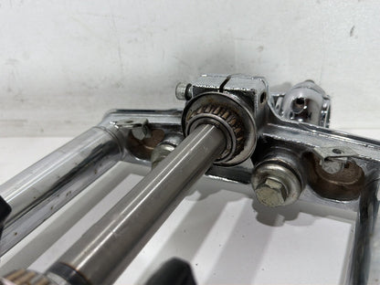 2011 Harley Heritage Softail Classic FLSTC OEM Front Triple Tree Set & LH RH Fork Legs Sliders