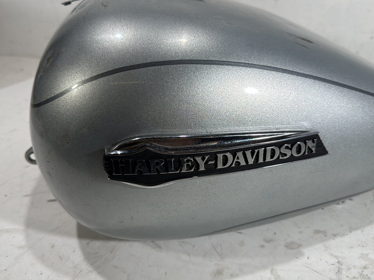 2015 Harley Electra Glide Touring OEM Fuel Gas Tank Gasoline Reservoir DENTED