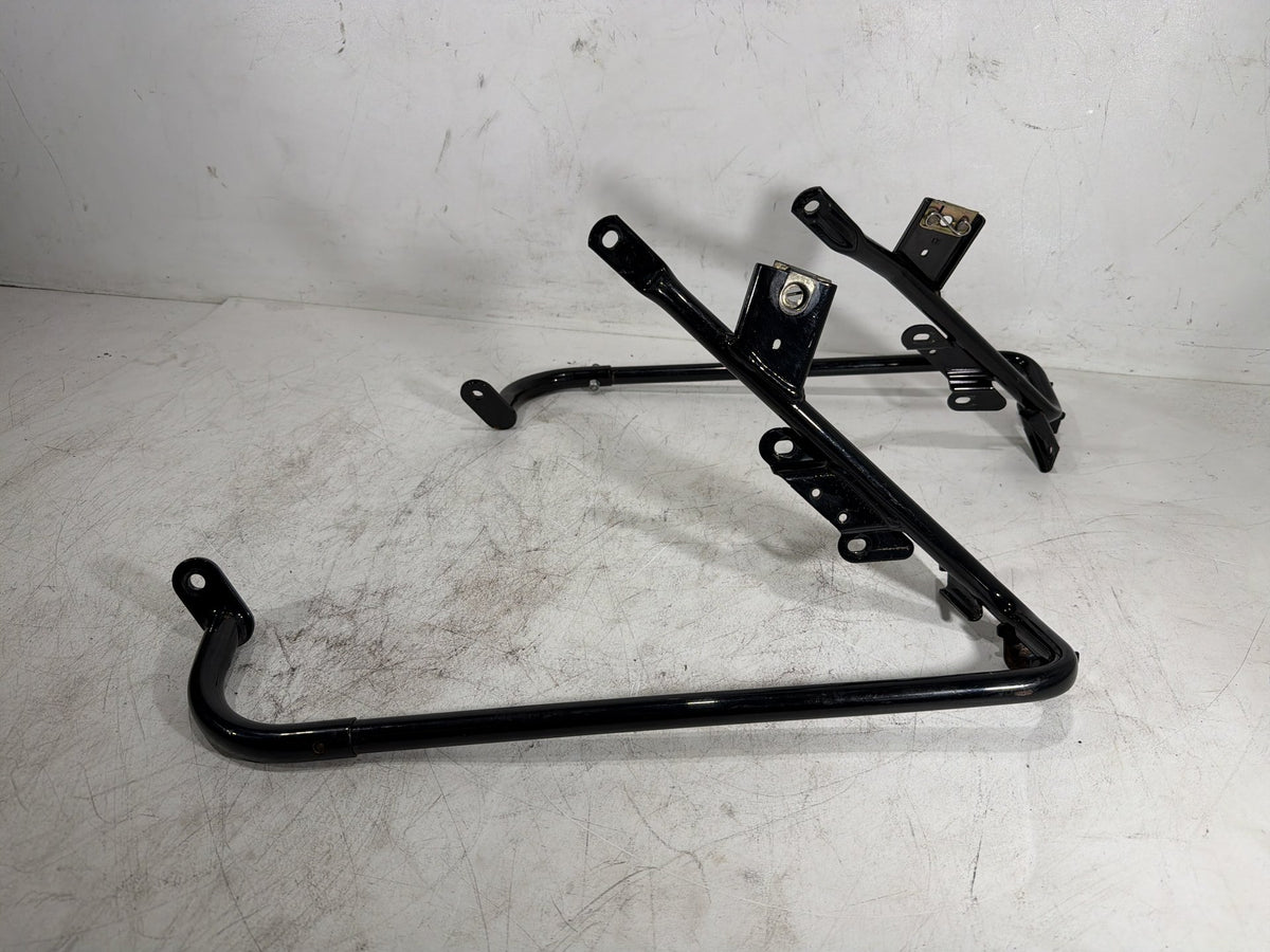 2010 Harley Street Glide Touring OEM Rear Left Right Saddlebag Guard Rails Bar