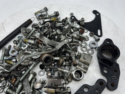 1999 - 2006 Harley-Davidson Touring Electra Glide Classic Hardware Bolts Nuts & Brackets w/ Left Right Swingarm Brackets