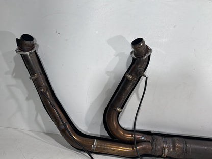 2015 Harley Road Glide Touring FLTRXS OEM Exhaust Header Pipes Muffler