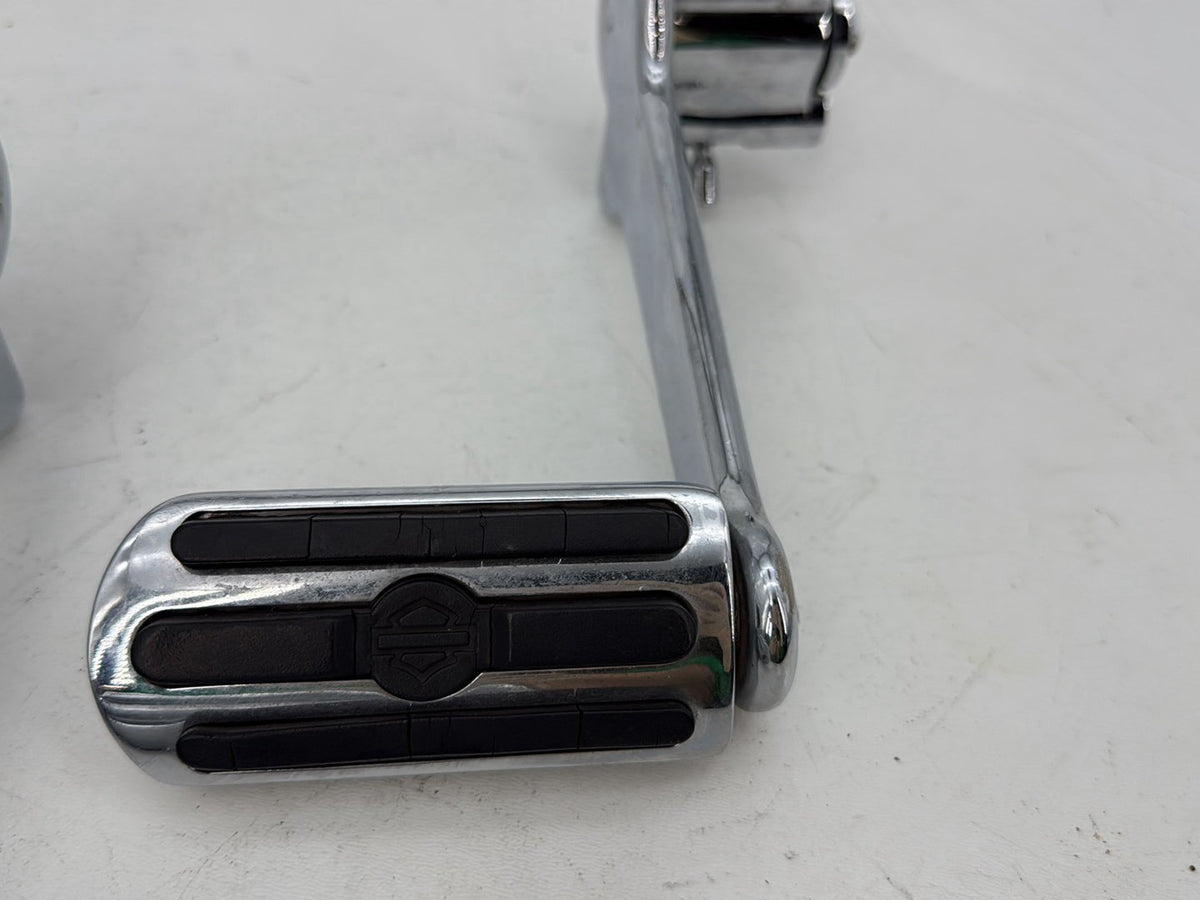02 Harley Touring CVO Screamin Road King Passenger Left Right Foot Pegs Kuryakyn
