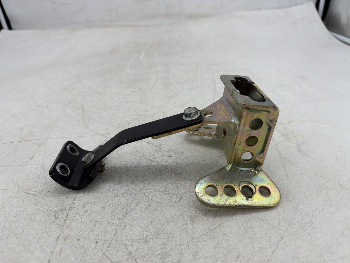 2009 Harley Electra Glide Touring CVO Front Driver Rider Backrest Bracket Mount
