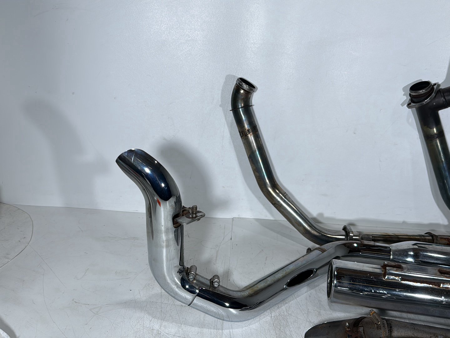 1999 - 2006 Harley-Davidson Touring Electra Glide Classic Exhaust Header Pipes Muffler 65621-99B
