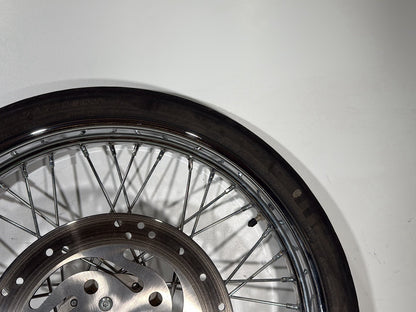 2004 - 2013 Harley-Davidson Sportster 1200 Custom Front Wheel Rim Tire Spoked 44610-05