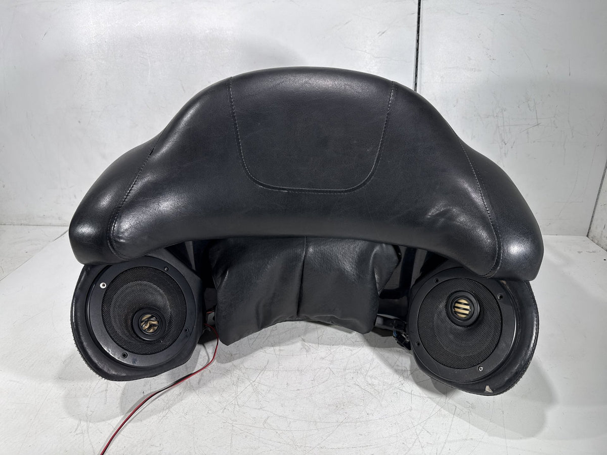 2012 Harley Electra Glide Touring Ultra OEM Pass Backrest Tour Pak Luggage NOKey