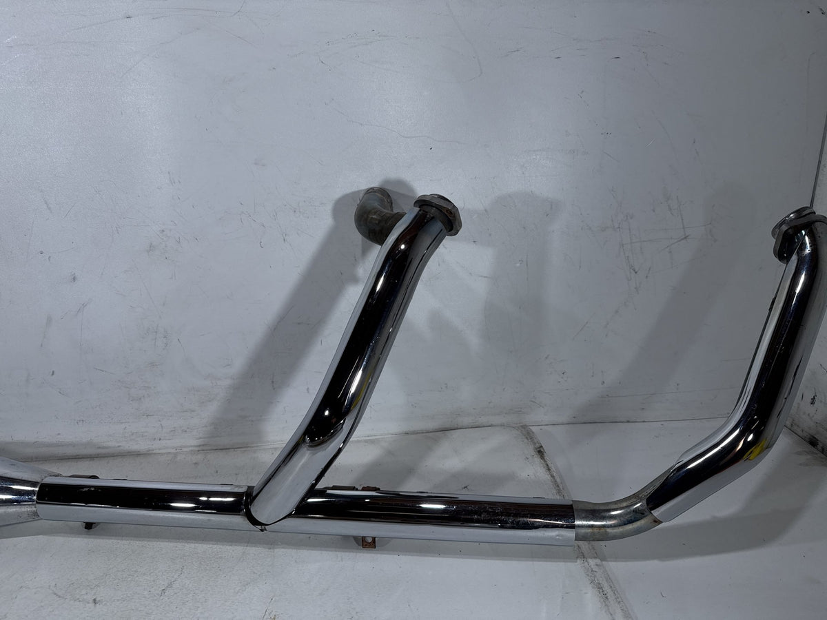 2001 Harley Electra Glide Touring Classic Exhaust Header Pipes Muffler RINEHART