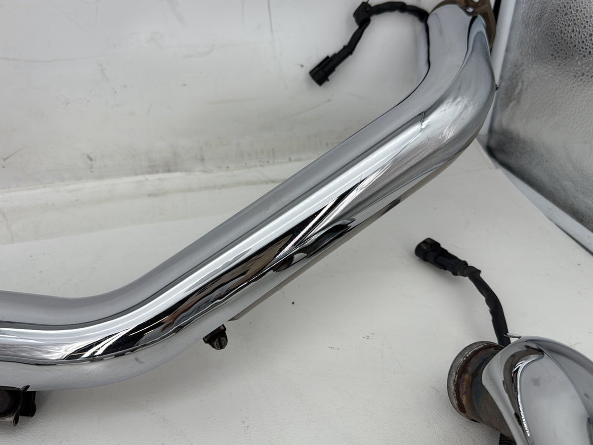 2008 Harley Sportster XL883L 883 Low OEM Exhaust Header Pipes Muffler 64842-04