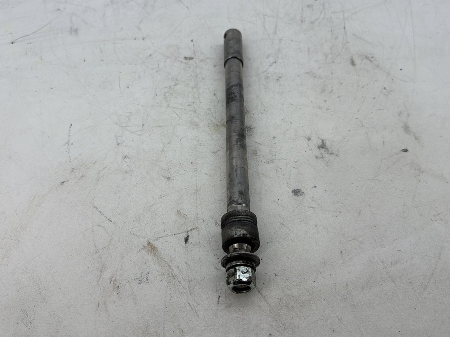 2002 Harley Heritage Softail Classic FLSTC OEM Front Wheel Axle Bolt Shaft