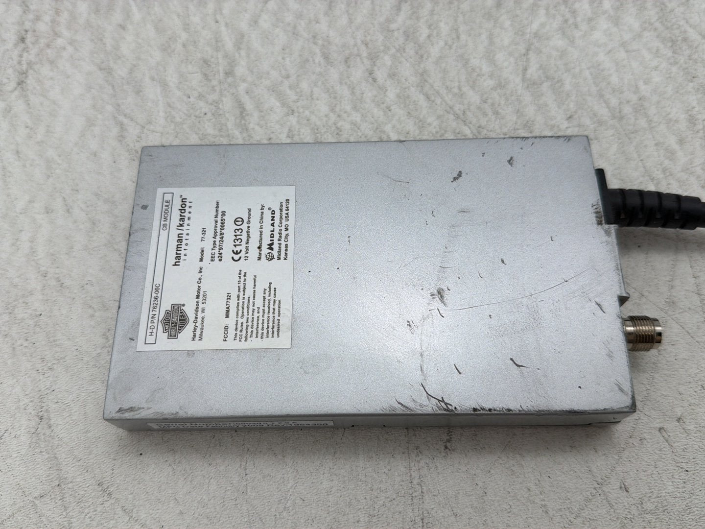 2009 Harley Electra Glide Touring Ultra FLHTCU OEM CB Harman Kardon Radio Module