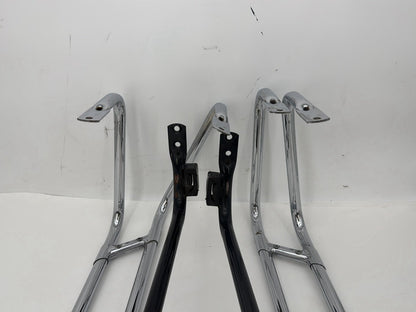 1999 - 2006 Harley-Davidson Touring Electra Glide Classic Rear Left Right Saddlebag Guard Rails Bar 90718-79C