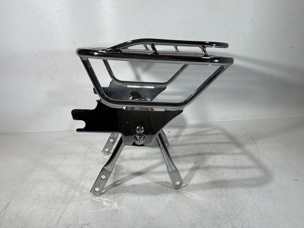 08 Harley Touring Electra Glide Ultra Rear Back Luggage Rack Storage Baggage Bar