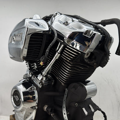 17 Harley Road Glide Touring OEM Milwaukee M8 107 Engine Motor Air Cooled 7 mi.