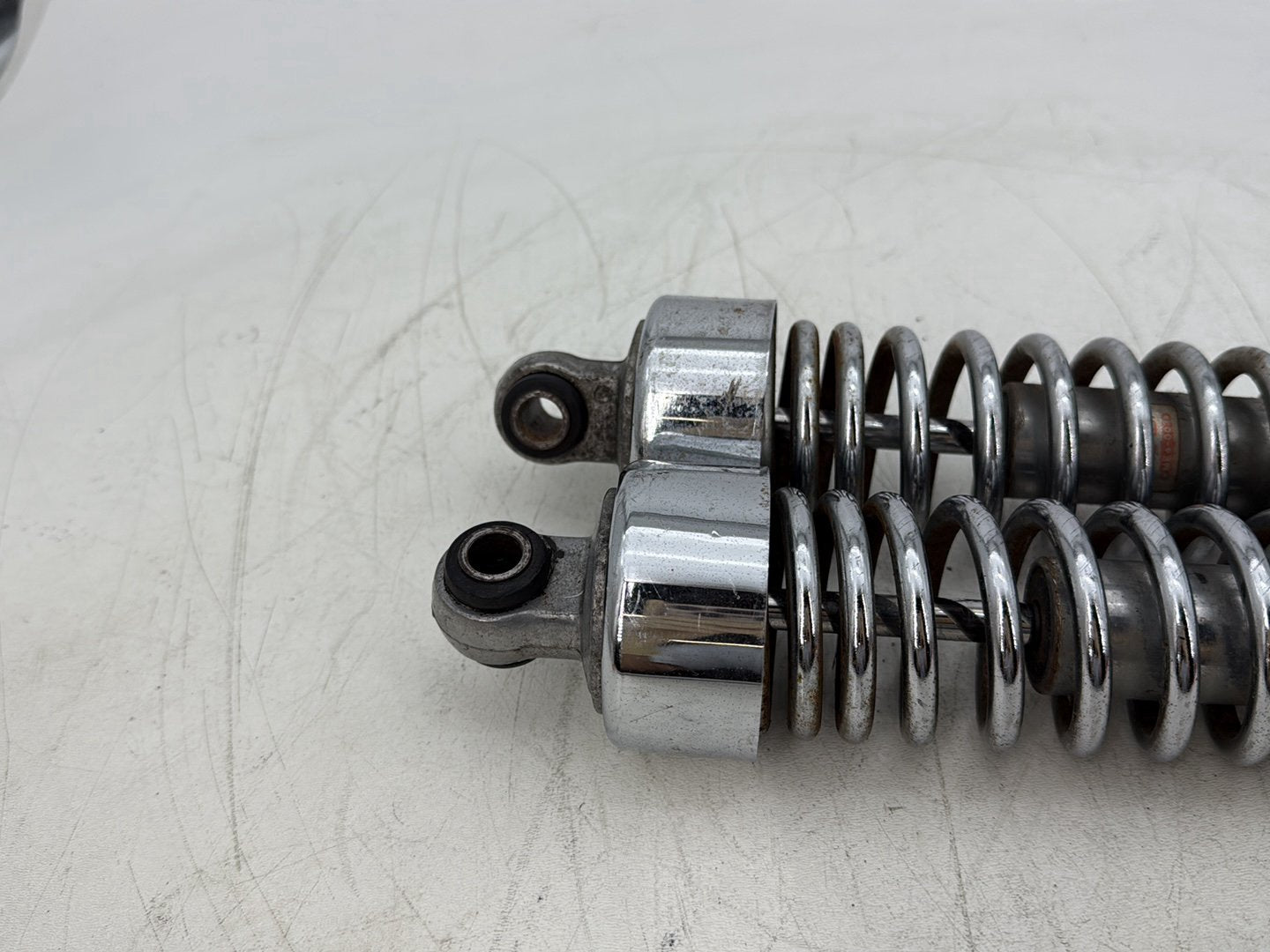 2008 Harley Sportster XL883L 883 Low OEM Rear Left Right Shock Absorbers 13.5"