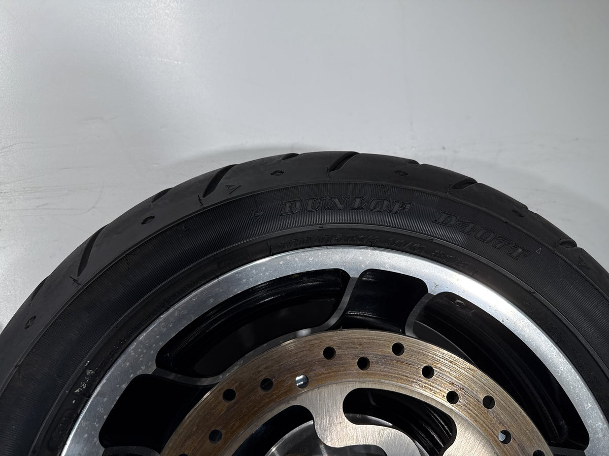 2012 Harley Street Glide Touring FLHX OEM Front & Rear Wheel Rim Tire 17" 16"