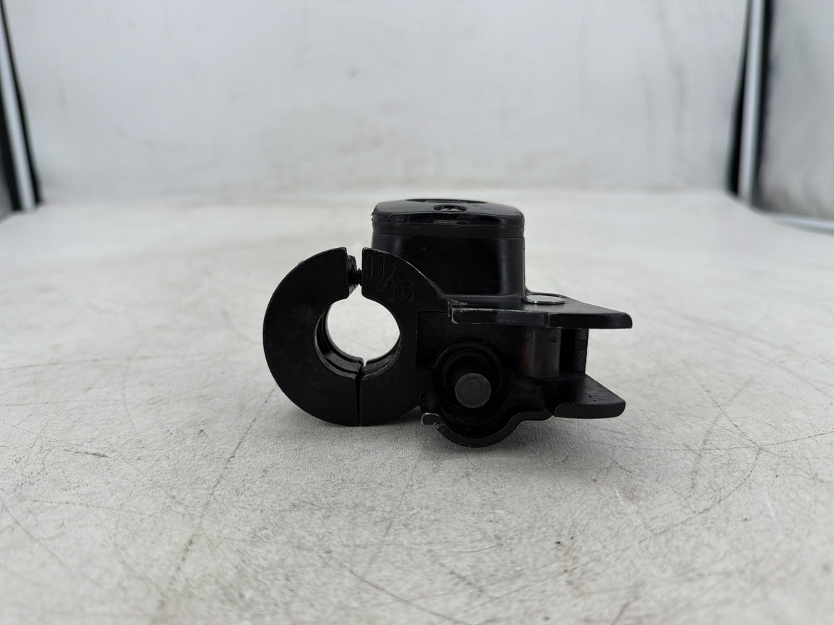 01 Harley Fat Boy Softail OEM Front Brake Master Cylinder Reservoir SCRATCHED