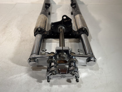 1986 - 1998 Harley-Davidson Softail Heritage Classic Front Triple Tree Set & LH RH Fork Legs Sliders 45915-86 , 56567-86B