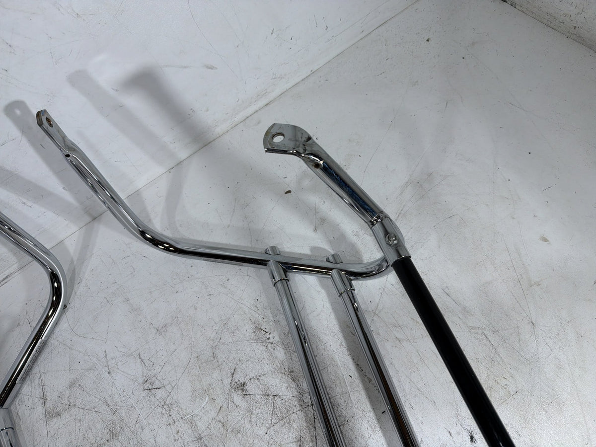 1995 Harley Electra Glide Touring OEM Rear Left Right Saddlebag Guard Rails Bar