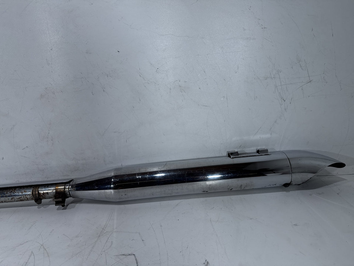06 Harley Road King Touring Custom Exhaust Header Pipes Vance & Hines Scratched