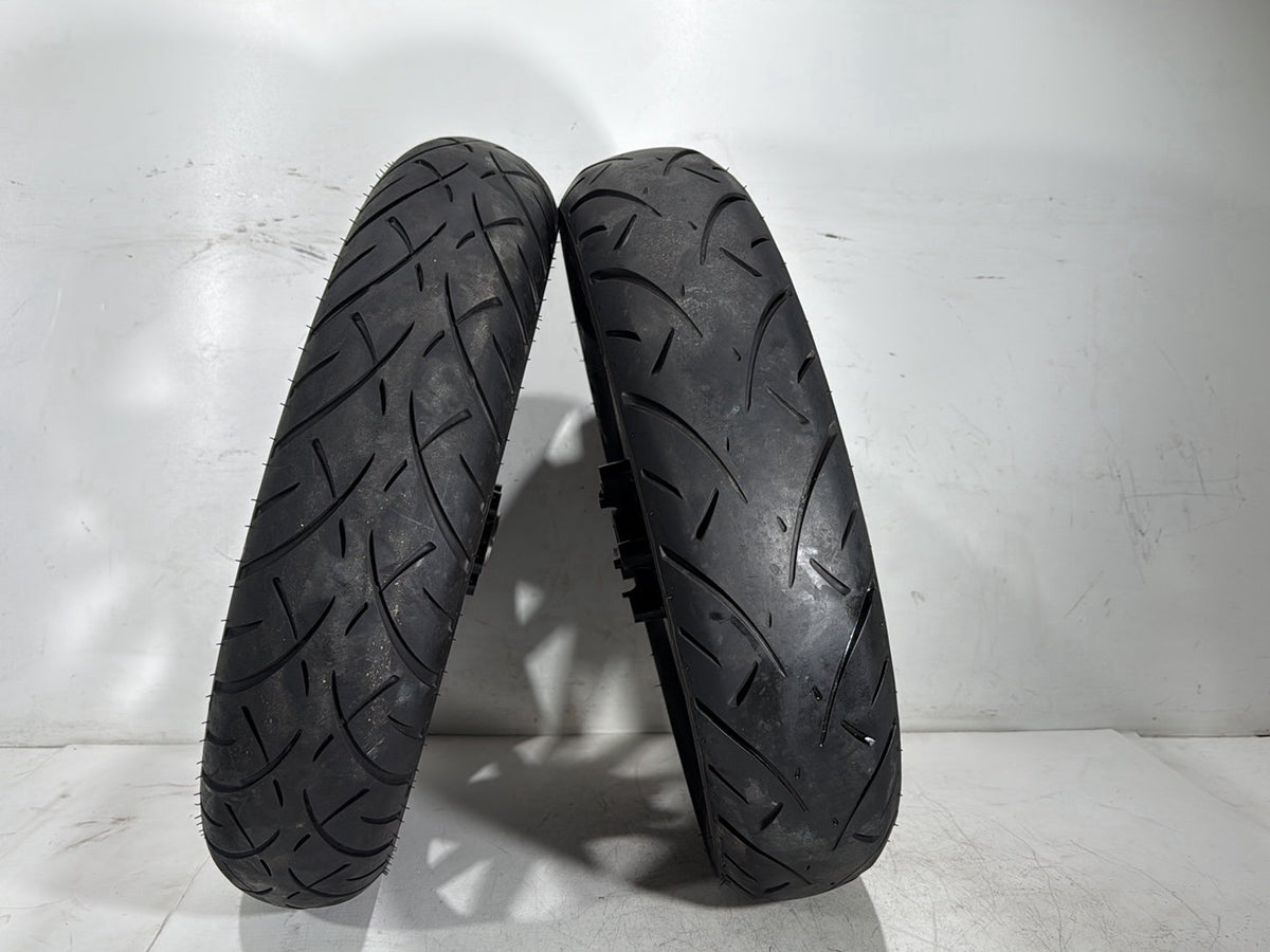 92 Harley Electra Glide Touring Classic Front & Rear Wheel Rim Tire MT90B16 16"