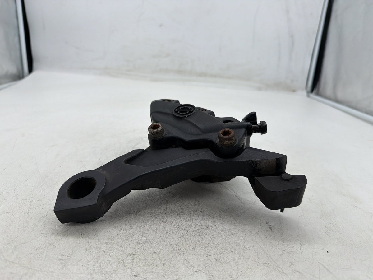 2010 Harley Street Glide Touring FLHX OEM Rear Back Brake Caliper w/ Bracket
