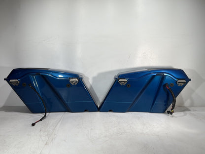 2006 Harley Electra Glide Touring Classic FLHTCI OEM Left Right Saddlebags Luggage NOKey