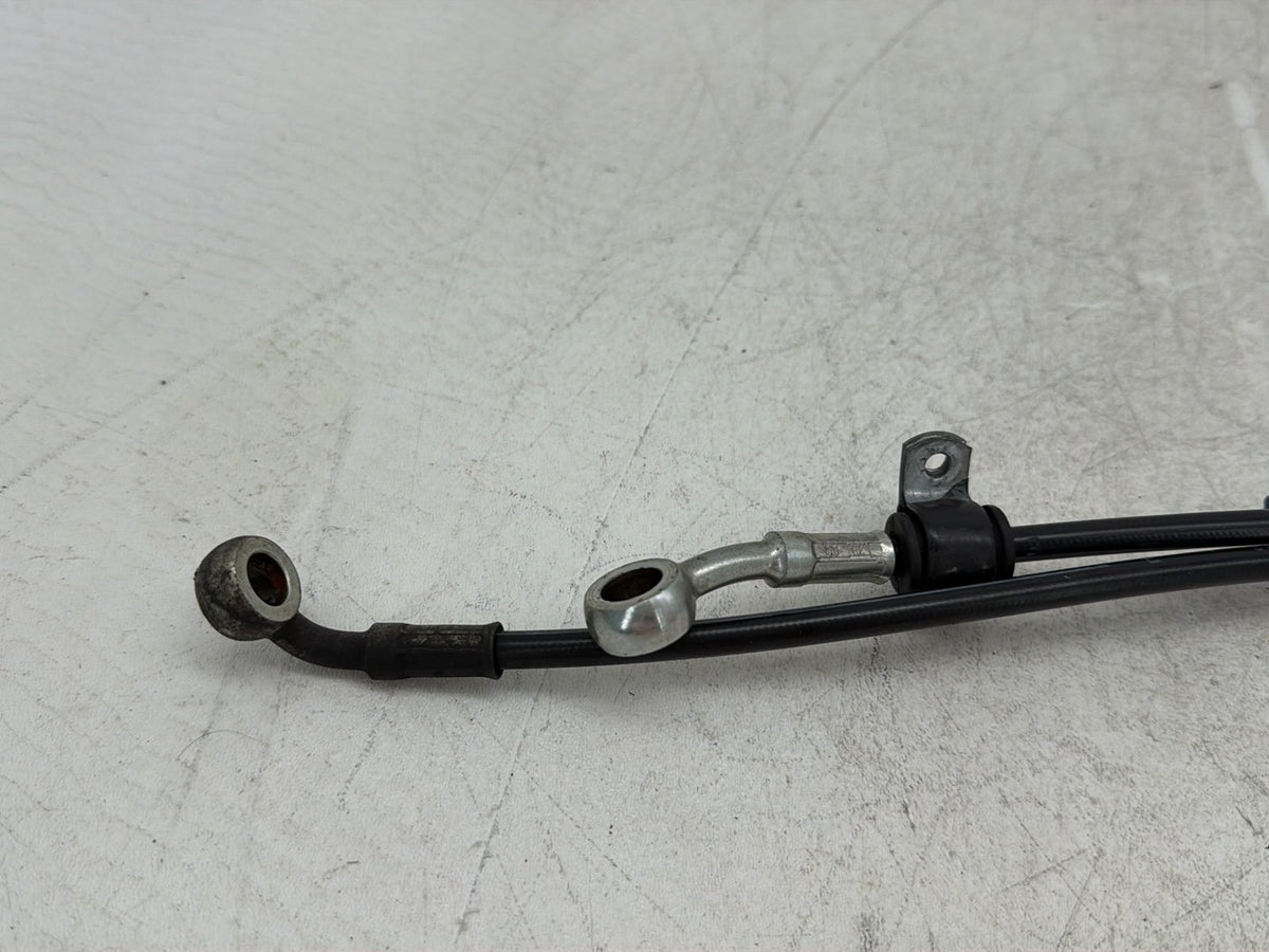 2009 Harley Dyna Street Bob FXDB OEM Front Brake Hose Line Pipe