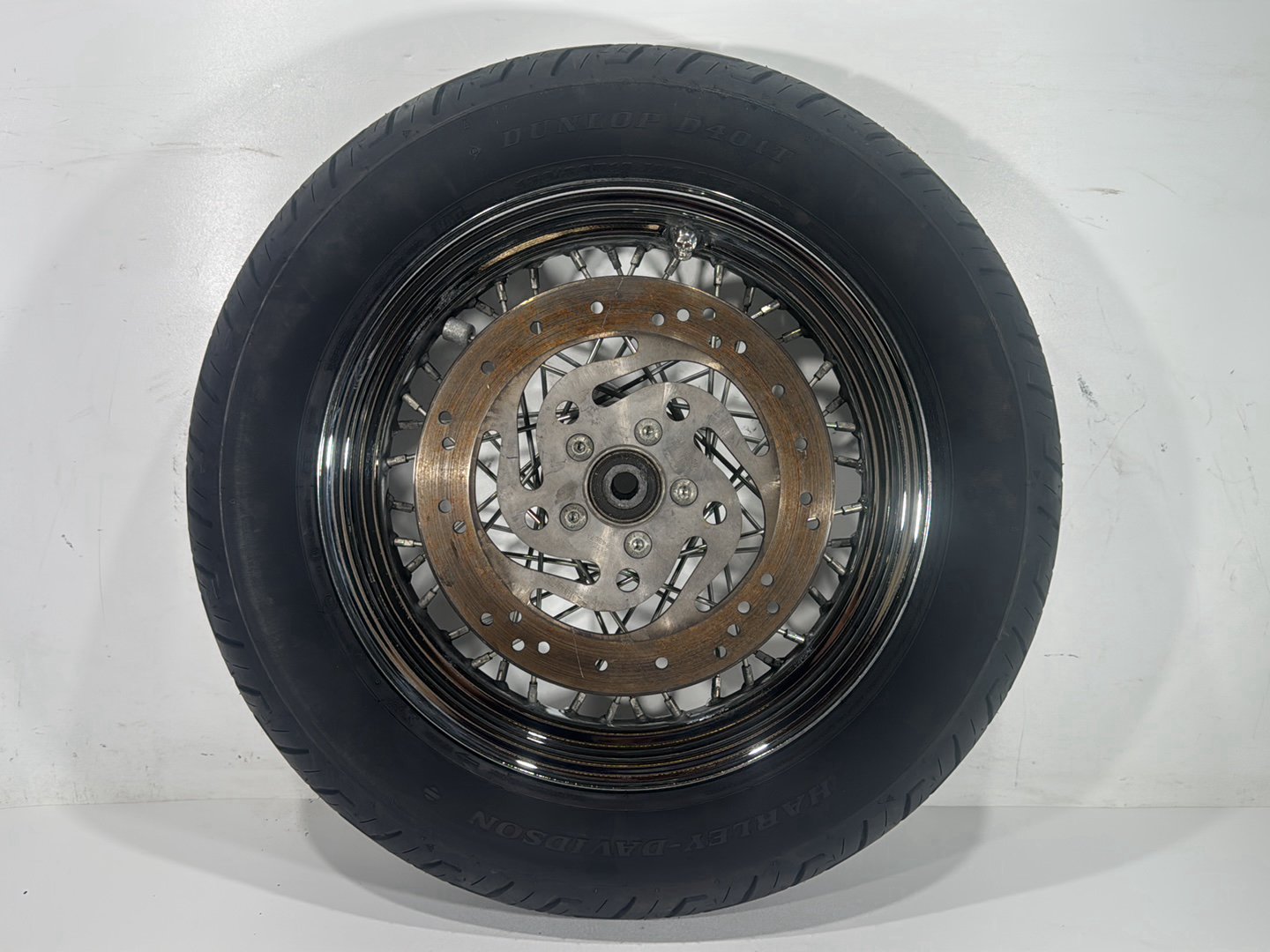 2004 Harley Softail FLSTC Heritage Classic OEM Rear Wheel Rim Tire Spoked