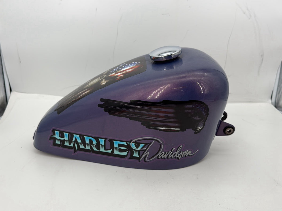 1993 Harley Sportster XLH883H Hugger 883 OEM Fuel Gas Tank Gasoline Reservoir